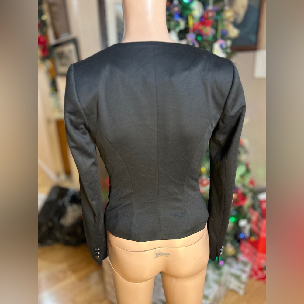 H&M Black Blazer size 2 - Picture 3 of 12
